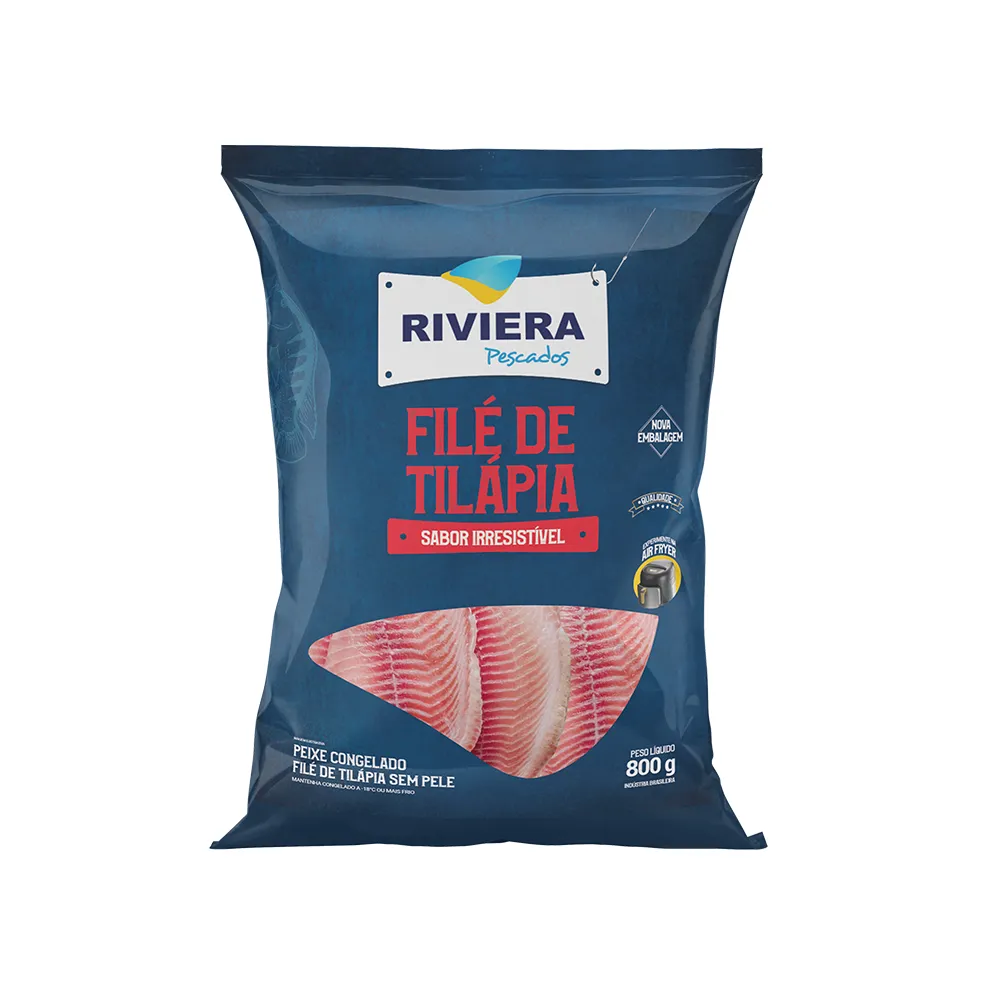 Filé de Tilápia 800g